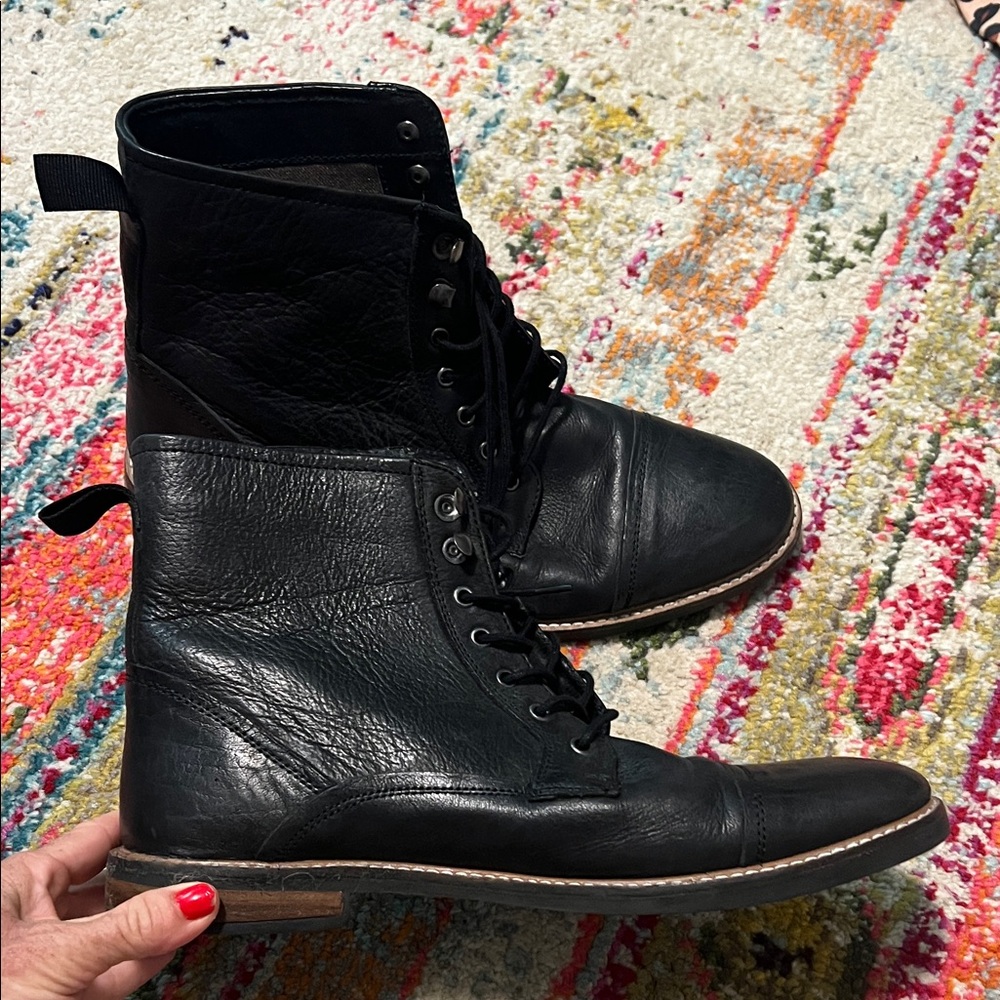 Men’s leather Ben Sherman boots, size 9.5, GUC. Lots of life left